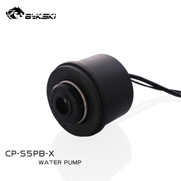 Bykski CP-S5PB-X D5 pump core automatic speed regulation lift 5 meters flow 1000L / H Black