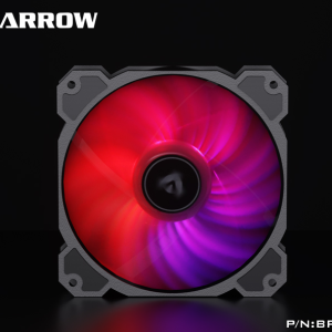 Barrow RGB full color speed regulation and lighting with PWM speed regulation 120mm Fan - BF04-PR RGB