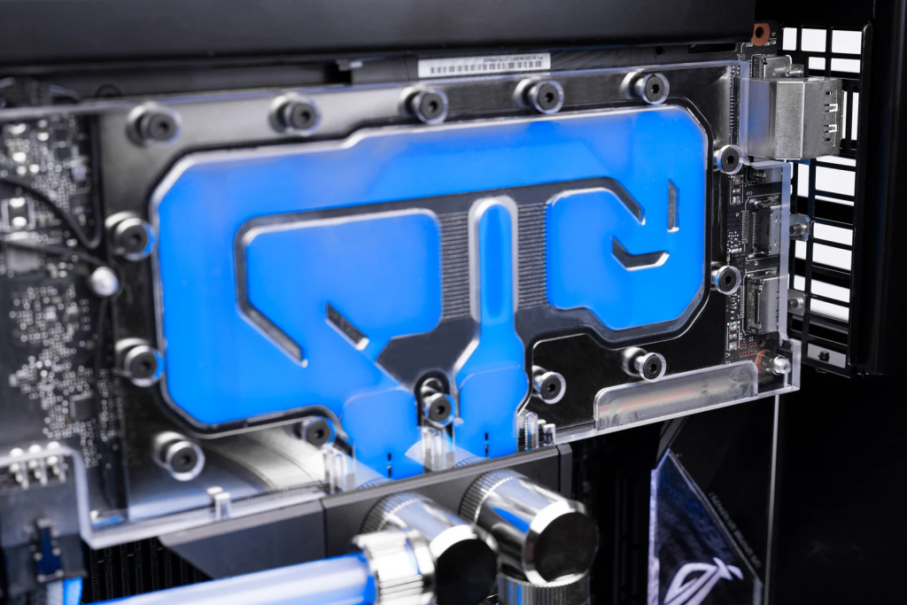 Vertical gpu hot sale water cooling