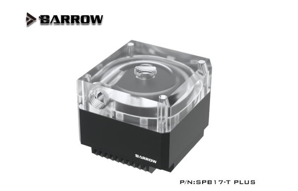 Barrow SPB17-T PLUS LRC2 RGB Water Cooling Pump for Water Distribution Board with Heatsink 17W 960L