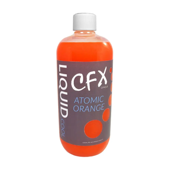 Liquid.cool CFX premix Opaque Performance cooling fluid - 1000ml - Atomic Orange