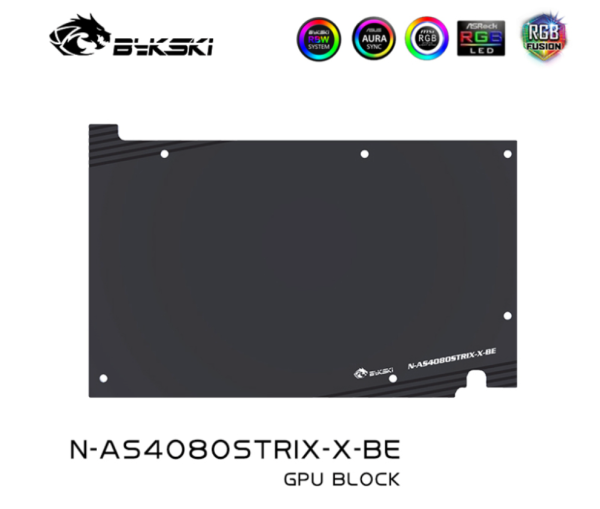 Bykski N-AS4080STRIX-X GPU BLOCK ASUS GeForce RTX 4080