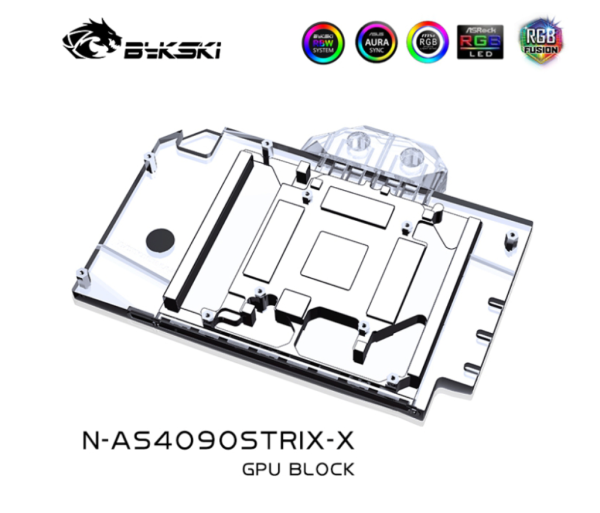 Bykski N-AS4090STRIX-X GPU BLOCK ASUS Birds of prey RTX 4090 TUF