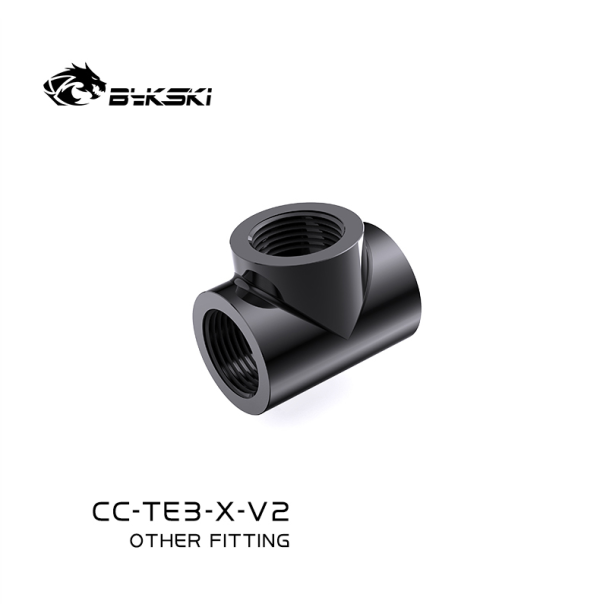 Bykski CC-TE3-X-V2 three-way three-way quality T-split water-cooled joint