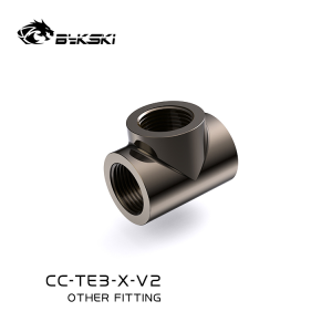 Bykski CC-TE3-X-V2 three-way three-way quality T-split water-cooled joint