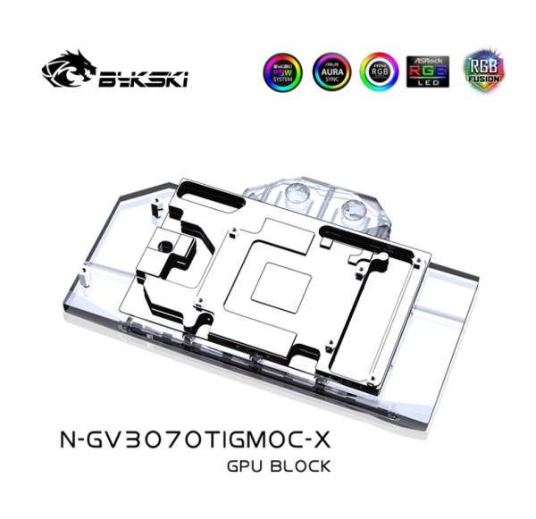 Bykski N-GV3070TIGMOC-X GPU BLOCKS GIGABYTE RTX3070TI GAMING OC8G