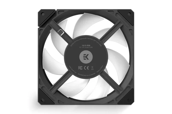 EK-Loop Fan FPT 140 D-RGB - Black (600-2200rpm) 3831109897621
