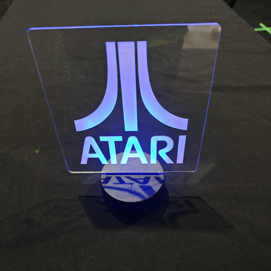 Engraved LED Lamp - Atari