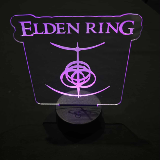 Engraved LED Lamp - Elden Ring