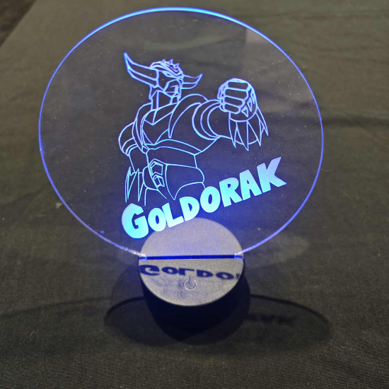 Engraved LED Lamp - Goldorak1