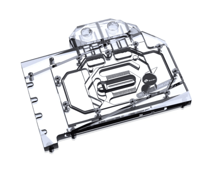 Bykski (N-AS4060TIDUAL-X) Full Coverage GPU Water Block and Backplate For ASUS Dual GeForce RTX 4060 Ti OC 8GB - Image 2