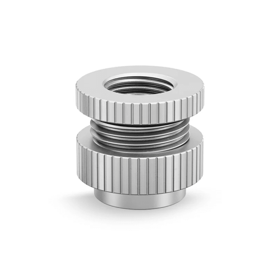 EK-Quantum Torque Pass-Through G1/4 - Satin Titanium