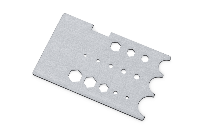 EK-Loop Stainless Steel Gauge Card - Image 4